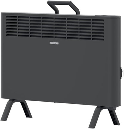 STIEBEL ELTRON Elektroheizung Standgerät für ca. 25 m², TÜV geprüft, Konvektor-Heizung mit einfacher Regelung, 2 kW, energiesparend, Rollen, 204450