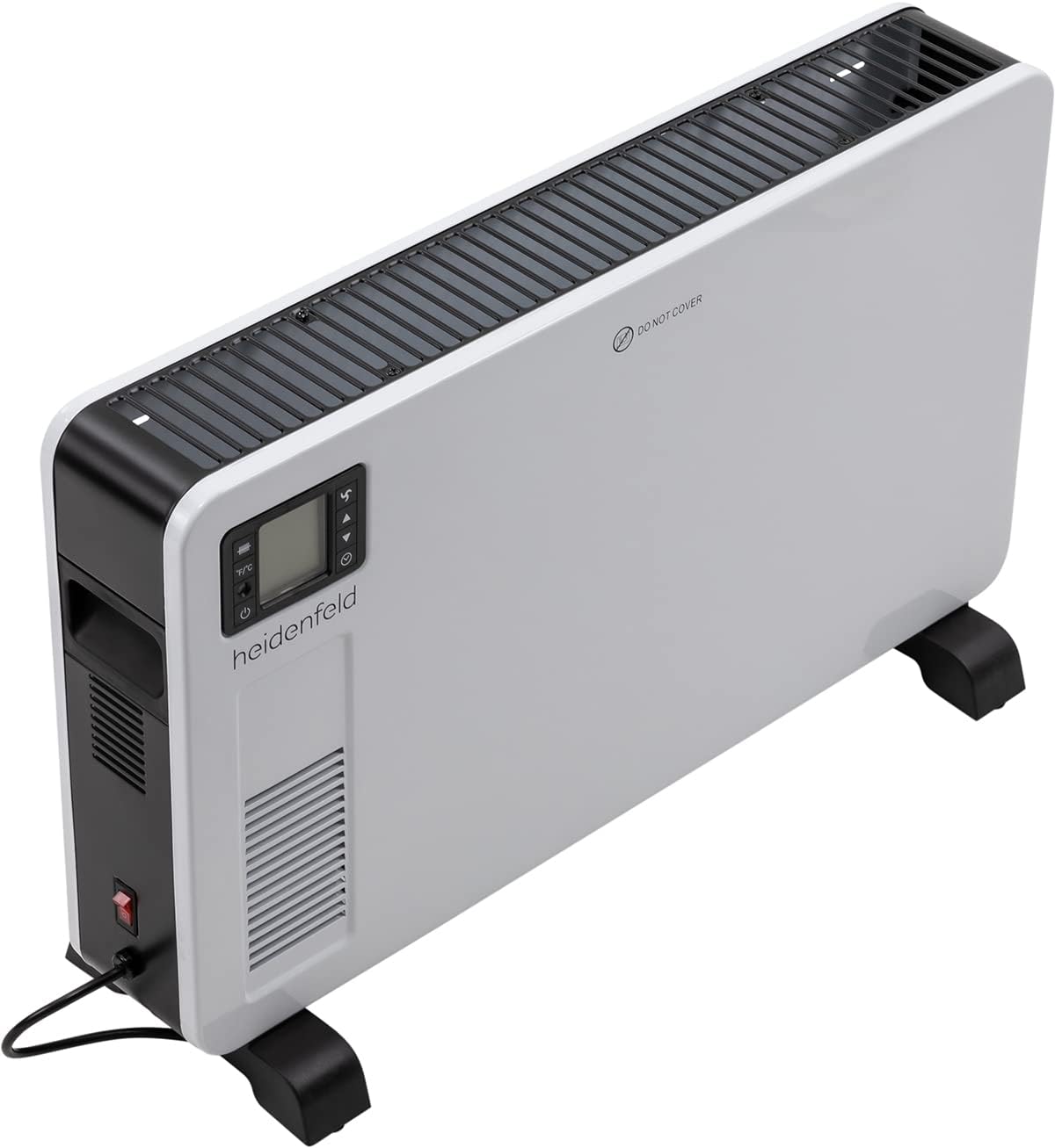 Heidenfeld Konvektor Heizung elektrisch EK100 | 𝟑 𝐉𝐀𝐇𝐑𝐄 𝐆𝐀𝐑𝐀𝐍𝐓𝐈𝐄 - 2300 Watt - Fernbedienung - Heizkörper - Elektroheizung - Standheizung - Wandheizung - Wandkonvektor - Bis 𝟒𝟎 m²