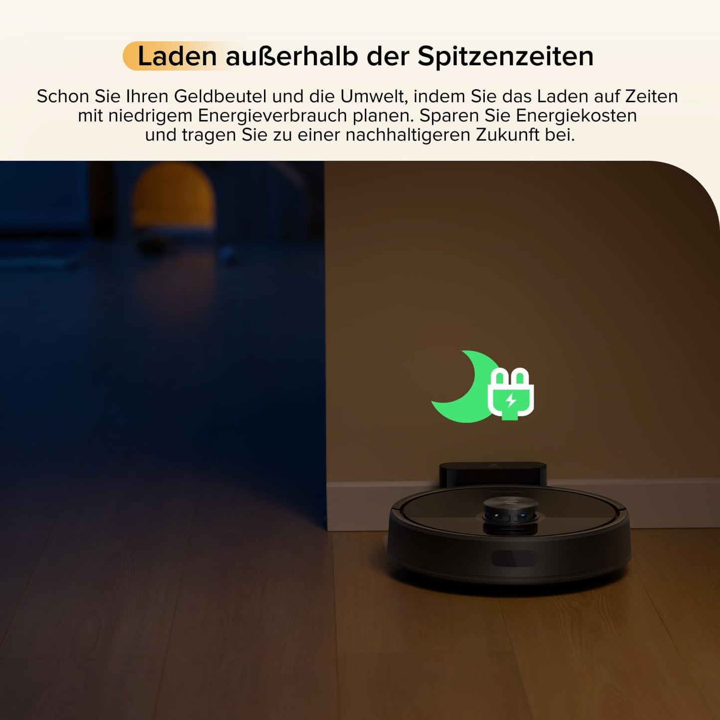 roborock Q7 M5 Saugroboter mit Wischfunktion, 10.000Pa Starker Saugkraft, Dual Anti-Tangle-System, 150Min Laufzeit, LiDAR Navigation, Staubsauger Roboter für Teppich, Tierhaare, APP Steuerung(Schwarz)