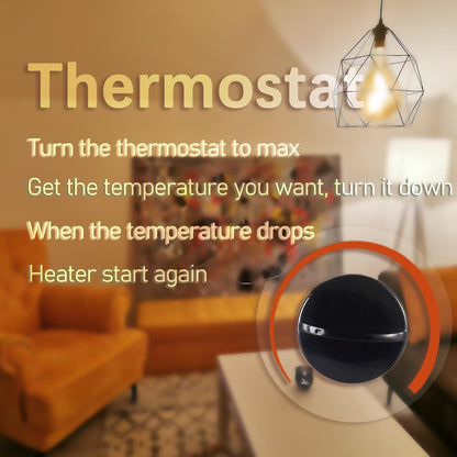 DONYER POWER Elektrischer Konvektor-Heizkörper Raumheizung Ölfreier Heizkörper