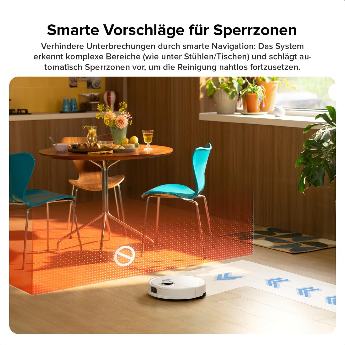roborock Q10 S5 Saugroboter mit Wischfunktion, 10.000 Pa HyperForce Saugkraft, Dual Anti-Tangle System, Auto Lifting Mopping, Ideal für Tierhaare, Teppiche, Hartböden (Schwarz)