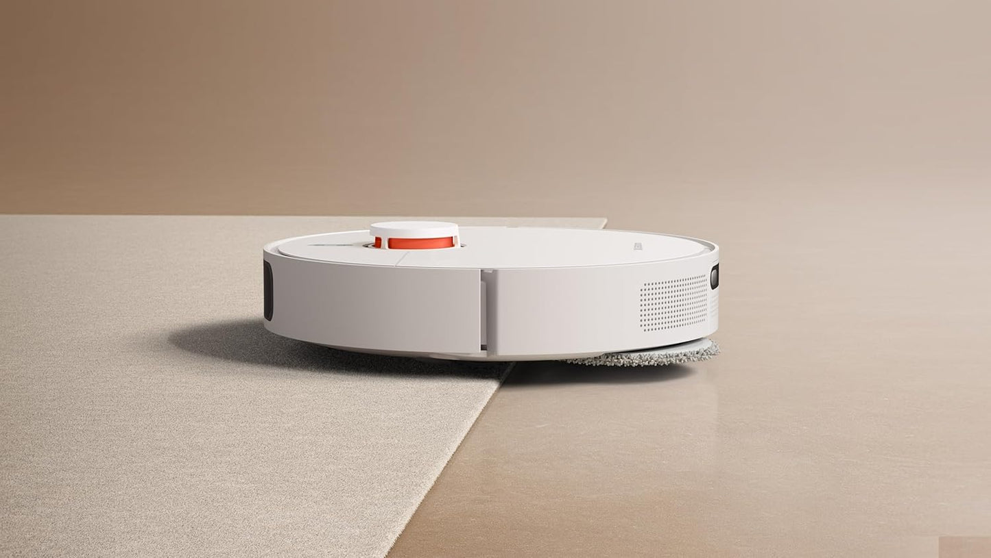 Xiaomi Robot Vacuum X20+ Saugroboter mit Absaugstation und 4L/4L Frisch- & Altwassertank - 2 rotierende, Auto-Trocknung Wischmops, Bis 280m² wischen, 6000Pa Saugkraft, LDS-Navigation, Alle Bodentypen
