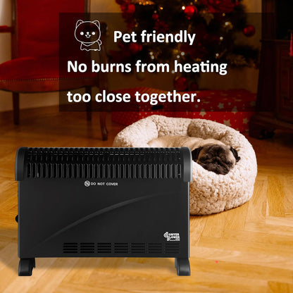 DONYER POWER Elektrischer Konvektor-Heizkörper Raumheizung Ölfreier Heizkörper