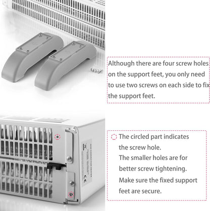DONYER POWER Elektrischer Konvektor-Heizkörper Raumheizung Ölfreier Heizkörper