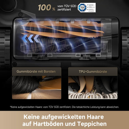 dreame L10s Ultra Gen 2 Saugroboter mit Wischfunktion,MopExtend™ RoboSwing-Technologie, 10.000 Pa Vormax™-Saugkraft, Haustiermodus, vollautomatischer Basisstation,vielseitiger Teppichreinigung