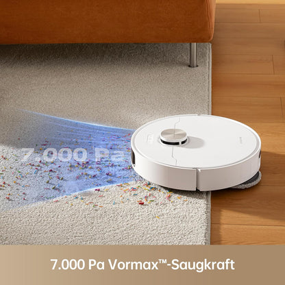 dreame L10s Ultra Gen 2 Saugroboter mit Wischfunktion,MopExtend™ RoboSwing-Technologie, 10.000 Pa Vormax™-Saugkraft, Haustiermodus, vollautomatischer Basisstation,vielseitiger Teppichreinigung